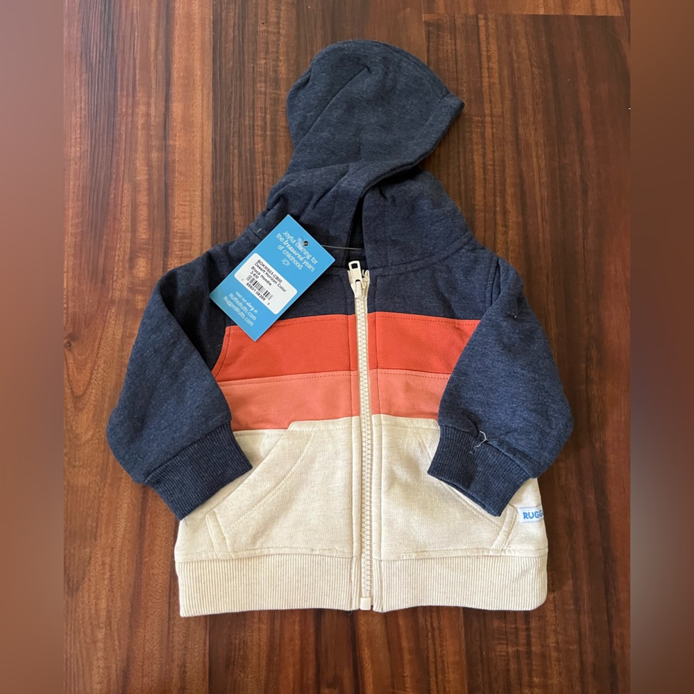 Rugged Butts Toddler Boy Hoodie 3-6M